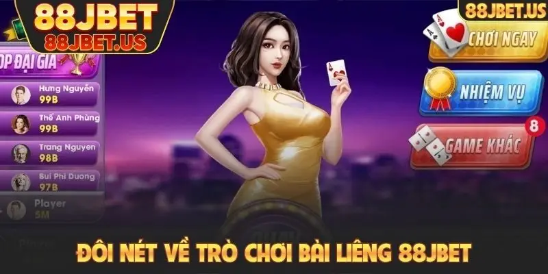 Bài Liêng 88JBET - Làm Giàu Cực Nhanh Chỉ Với 3 Lá Bài 2 Đôi nét về trò chơi bài Liêng 88JBET